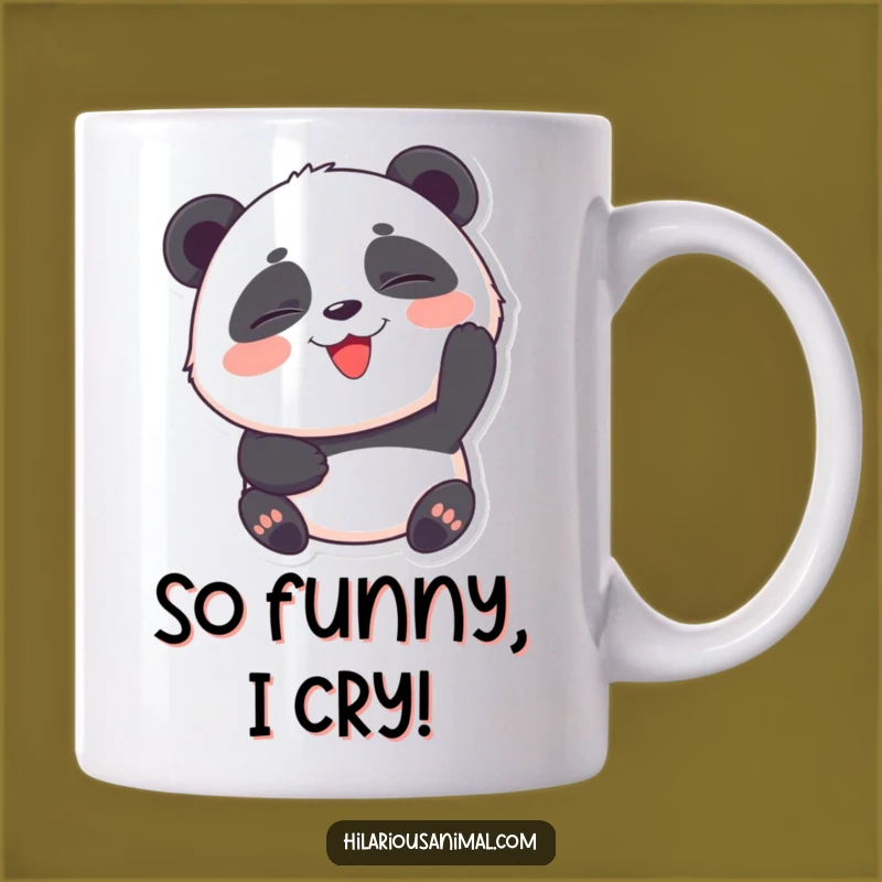 Funny Panda Cub Laughing Mug: A Hilarious Gift for Instant Joy and Giggles