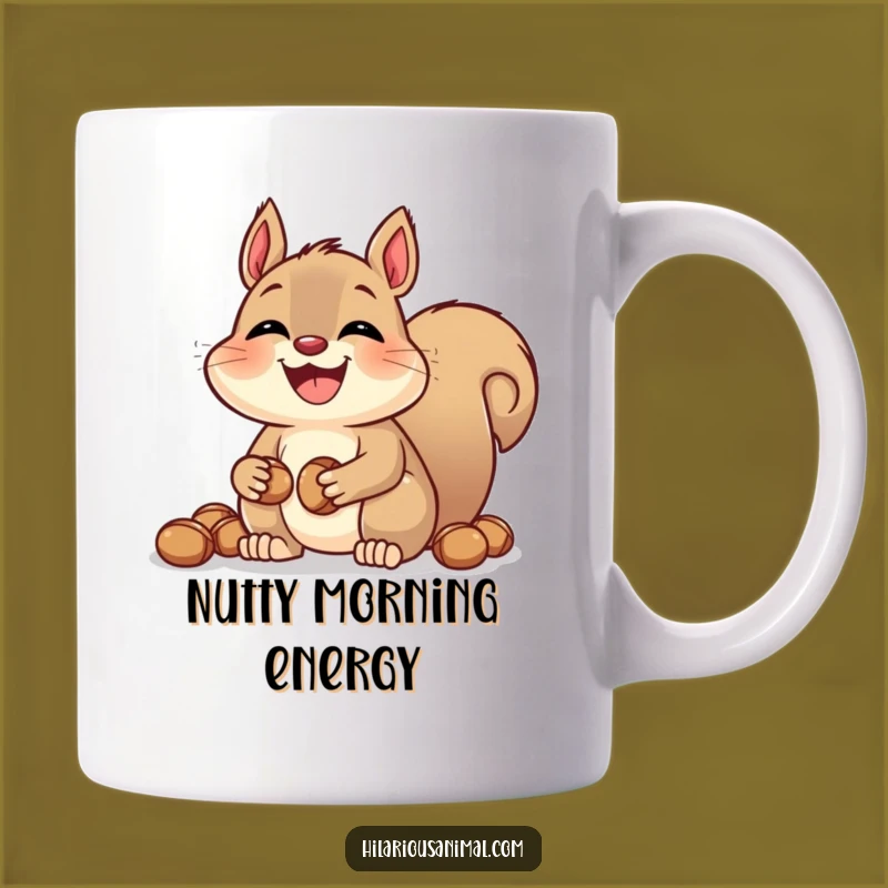 Funny Laughing Squirrel Mug: A Hilarious Nutty Gift for Amusing Moments