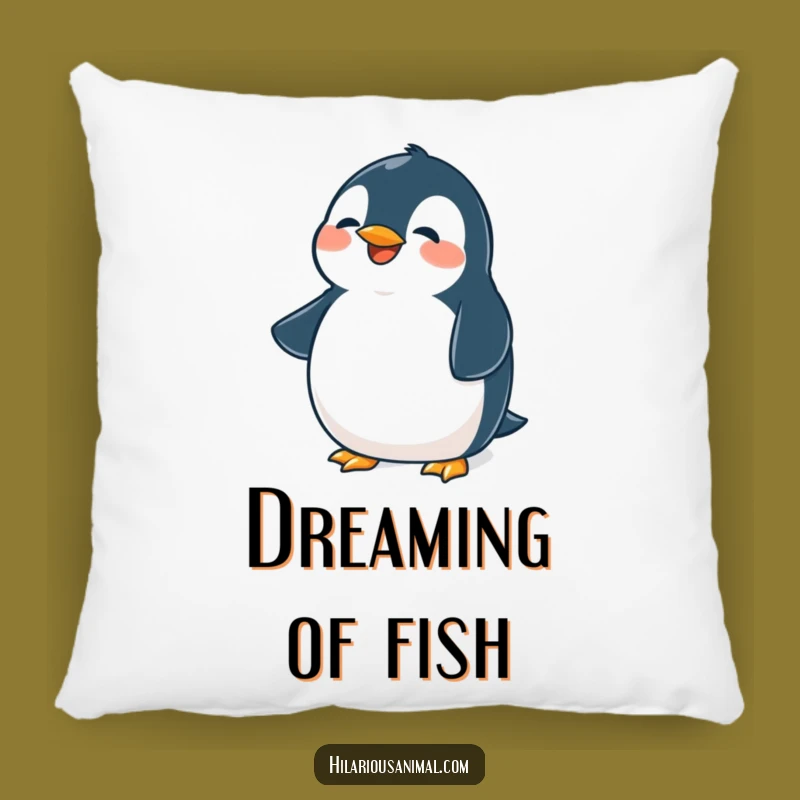 Funny Penguin Pillow: Cozy Belly Laugh Cushion, The Ultimate Funny Gift!