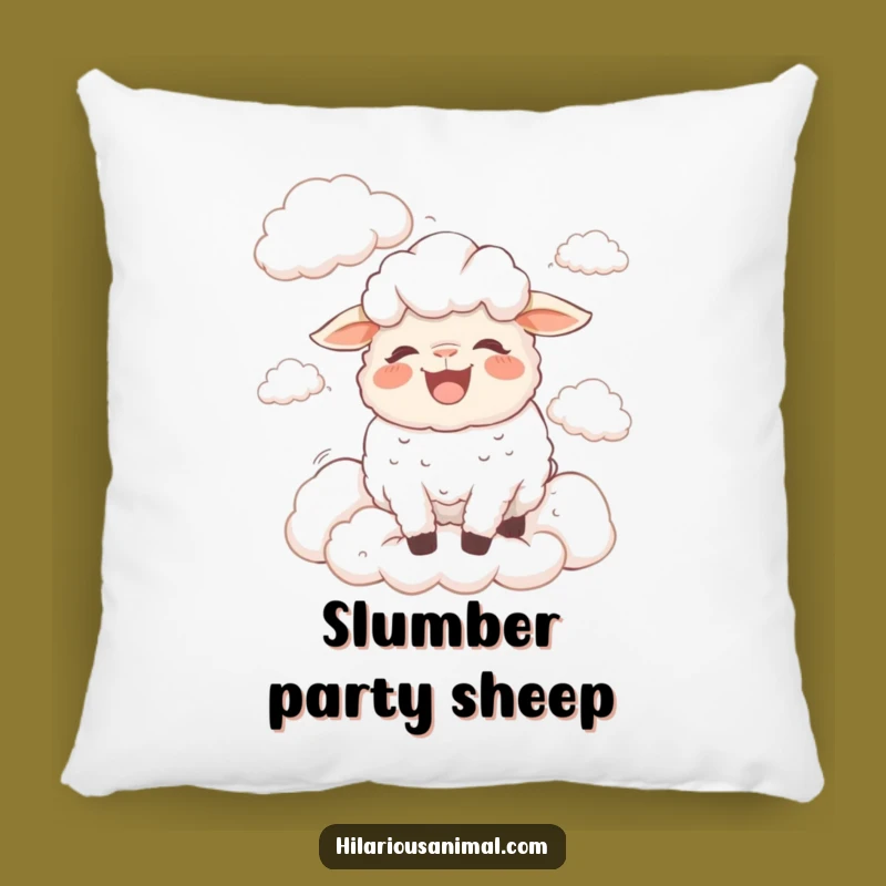 Funny Bewildered Sheep Pillow: Snuggle with This Dreamy, Hilarious Companion