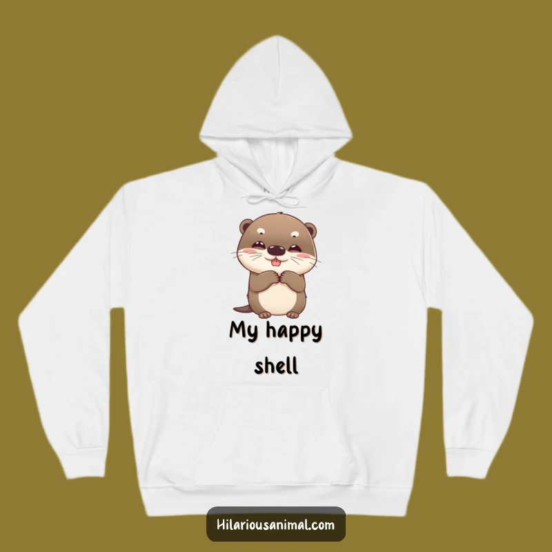 Funny Otter Hoodie: Cozy Giggling Cub Sweatshirt, The Perfect Funny Gift!