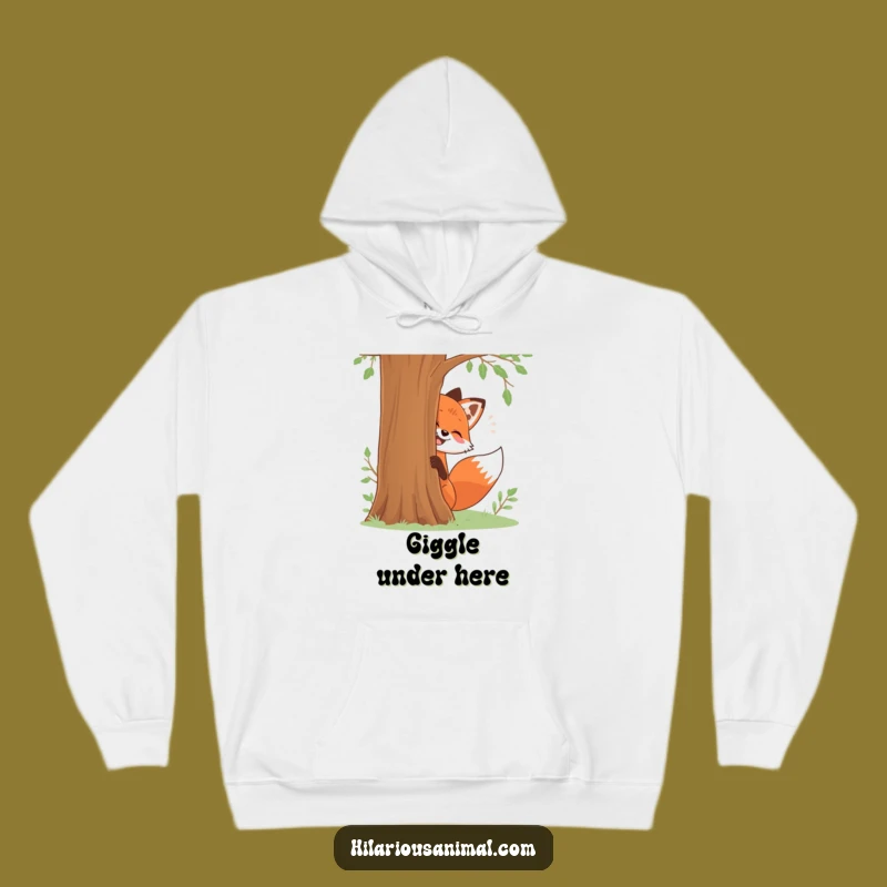 Funny Fox Hoodie: Cozy Giggling Animal Sweatshirt, Ultimate Funny Gift