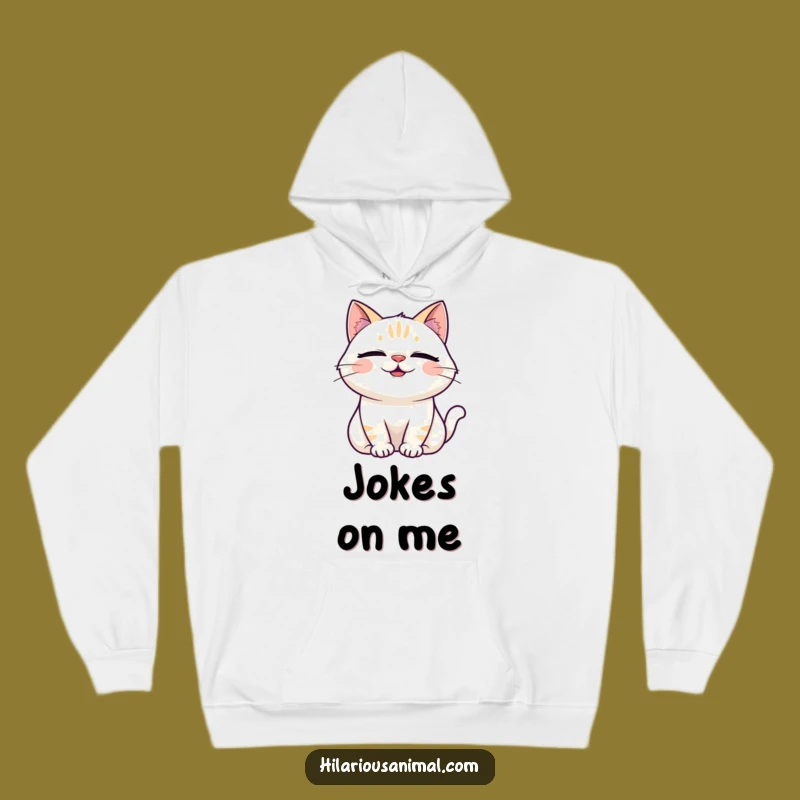Funny Laughing Cat Hoodie: Cozy Feline Fun, Hilarious Comfort, Perfect Gift