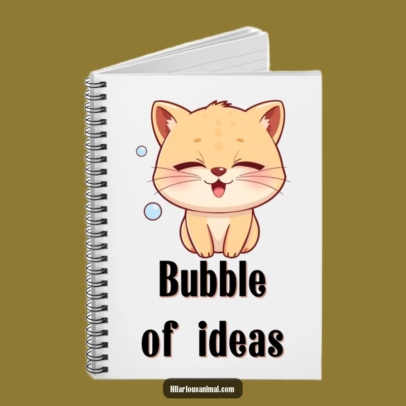 Funny Joy Bubble Notebook: Jot Down Bliss with This Whiskered Journal, Great Funny Gift